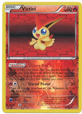 Noble Victories Victini #14/101 reverse holo